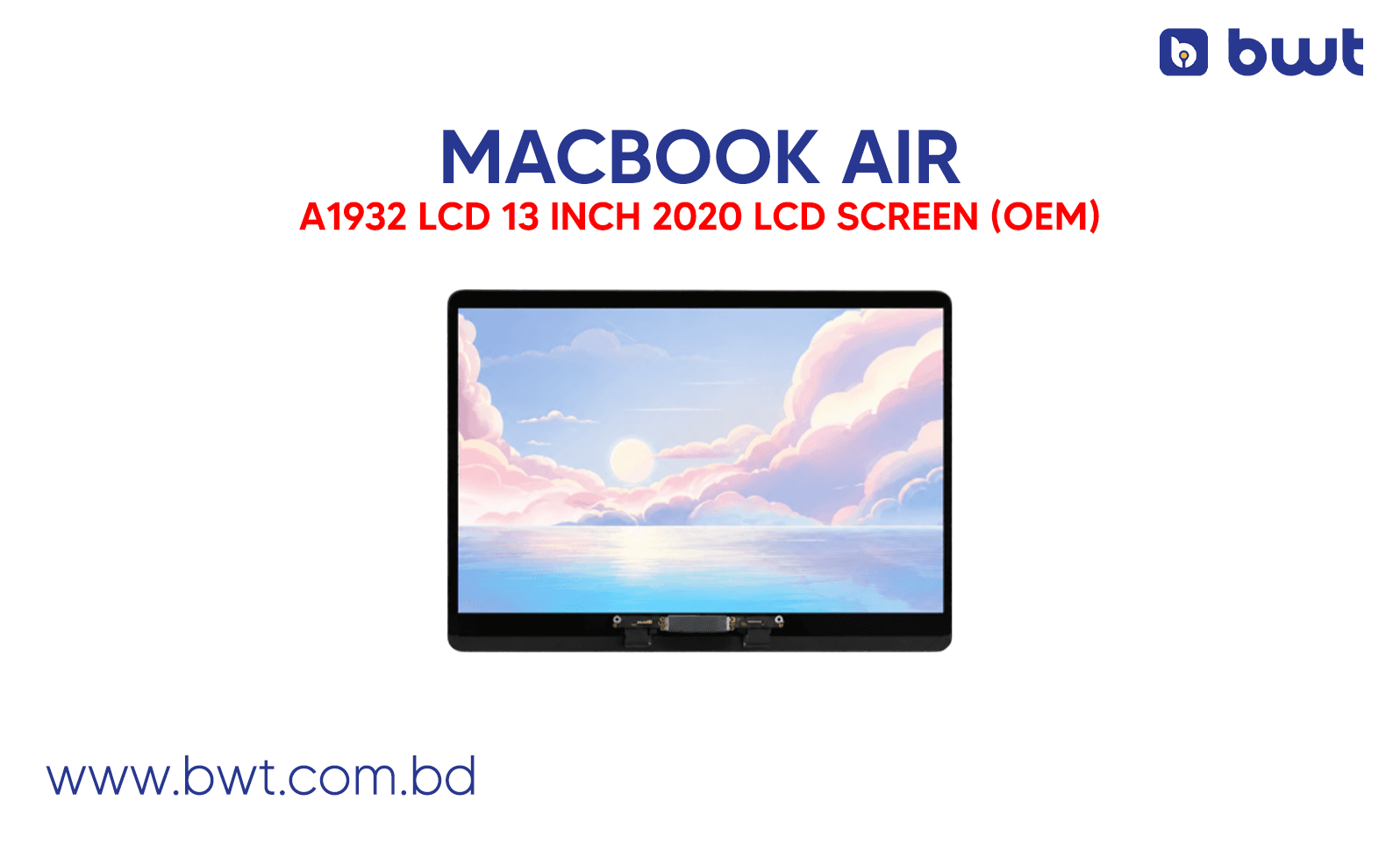 MACBOOK AIR A1932 LCD 13 INCH 2020 LCD SCREEN (OEM)